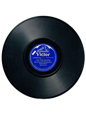 Royal Dadmun Less Than The Dust 10in Shellac 78 RPM Record Victor 45424